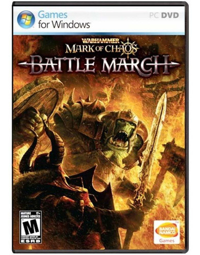 Jogo Warhammer Mark Of Chaos Battle March Pc Midia Fisica