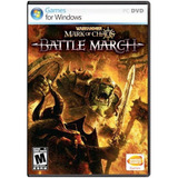 Jogo Midia Fisica Warhammer Mark Of Chaos Battle March De Pc