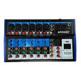 Consola Mixer Apogee Alive 8 6 Canales 1 Stereo Cuo