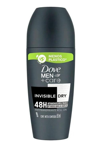 Desodorante Roll On Dove Men+care Invisible Dry 50ml