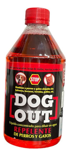 Dog Out Educador Repelente De Perros Y Gatos Rinde 5 Lts