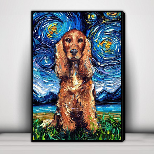 Cuadro Decorativo Cocker Spaniel G412