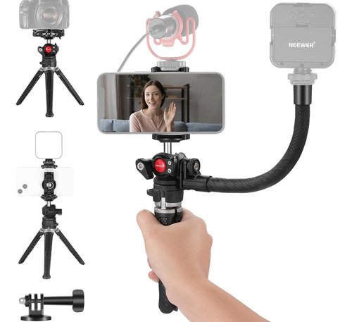 Mini Trípode Flexible Para Cámara Celular Gopro