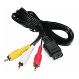 Cable Video Rca Compatible Con Ps1, Ps2 Y Ps3