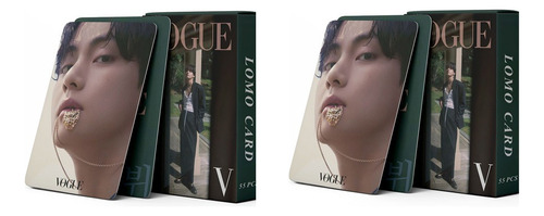 55 Photocards Bts - Vogue V / Taehyung2 Cajas