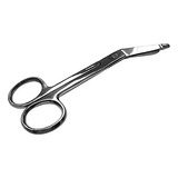 Tijera Lister De Boton 14 Cm Uso Rudo Instrumental Medico Color Silver