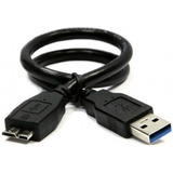 Cable Usb 3.0 A To B Micro Pc Disco Rigido Externos 50cms