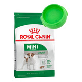 Alimento Perro Royal Canin Mini Adult Pequeña 3kg + Platito