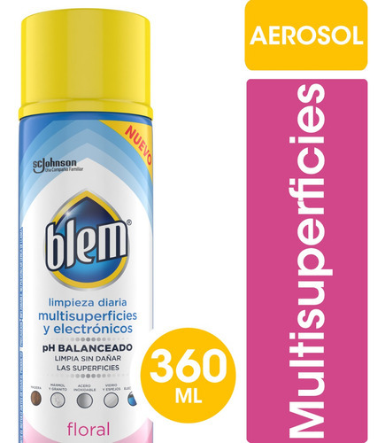 Blem Multisuperficies Y Electronicos Floral X 360 Ml