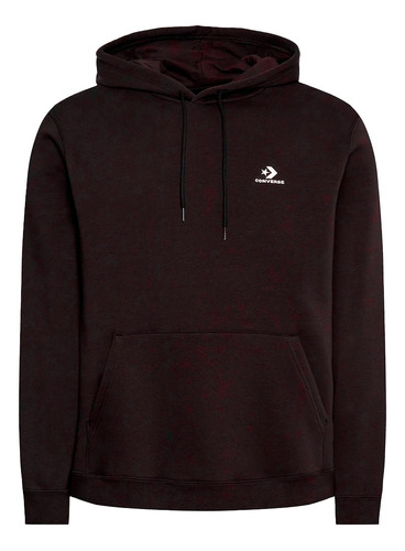 Hoodie Converse Stndrd Fit Lft Chst Str-velvet Brown