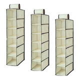 Kit 3 Sapateiras Cabide Vertical Closet Flexível Organizador