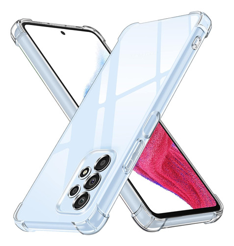 Funda Anti Golpes Transparente Reforzada Para Samsung A53