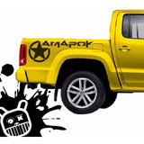 Calco Ploteo Platoon Volkswagen Amarok Calcomania Vinilo