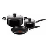 Bateria 5 Pzs Family Cook T-fal A741s585 Negro