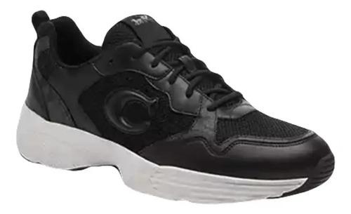 Tenis Coach Sneakers Strider Hombre Negros Cy250-blk