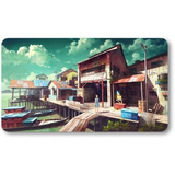 Mousepad Xl 58x30cm Cod.477 Arte Anime Paisaje Japon