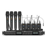 Winmix 8 Micrófonos Inalámbricos Uhf Bodypack Sk800