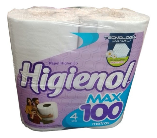 Papel Higienico Higienol Max 100mts (bolson 40 Rollos)