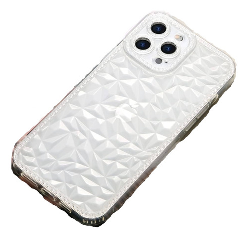 Funda Tpu Flexible Diamante Para iPhone 14 Pro 14 Pro Max 