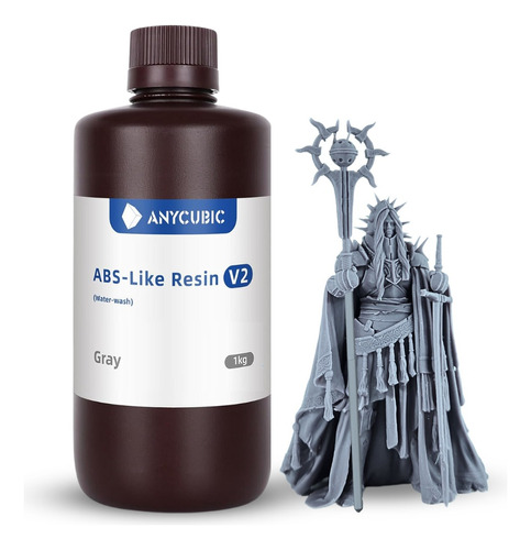 1 Kilo Resina Anycubic Abs Like V2 Lavable Agua Impresora 3d