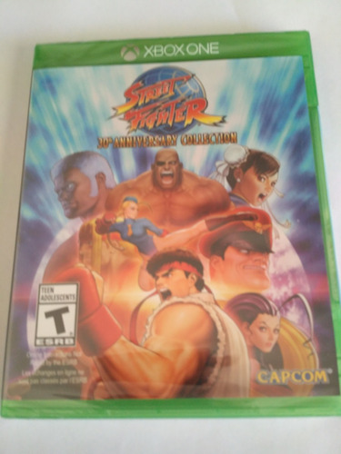 Street Fighter 30th Anniversary Collection Xbox One Nuevo 