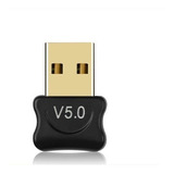 Receptor Usb 5.0 Plug And Play Adaptador Bluetooth Pc Note