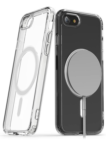 Capa Capinha Case Clear Magnética Para iPhone 8 / Se 2020