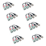 Kit 08 Unid. Balun Passivo Par Hdcvi, Hdtvi, Ahd (parafuso)