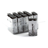 Bateria 9v Lithium Ultralife U9vl-j-p 1200mah - 10 Peças 