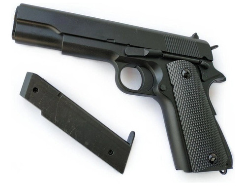Pistola Airsoft Cyma Zm19 Colt 1911 Metal Semiauto 160 Fps