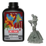 Resina 3d Ink Heroes - Anycubic Elegoo Creality - Cinza 1kg