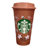 Vaso Starbucks Reusable Rosa Cambia Color