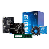 Kit Actualización Intel Celeron 10ma Gen, H410, 4 Gb Ddr4