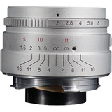 7artisans Photoelectric 35mm F/2 Lente Para Leica M (silver)