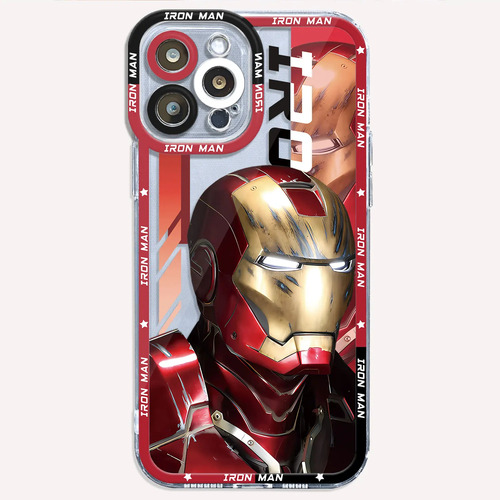 Funda Marvel Ironman Groot Hero Para iPhone 14, 15, 12, 13,