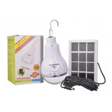 Bombillo Lampara Iluminación Led Carga Solar 5w Golden Road