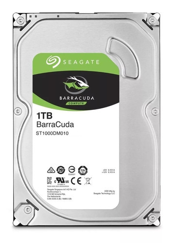 Disco Rigido Pc 1 Tb Seagate Barracuda Sata3 7200rpm Gamer