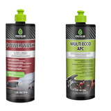Shampoo Automotivo Lava Auto Power Wash + Apc Multilimpador