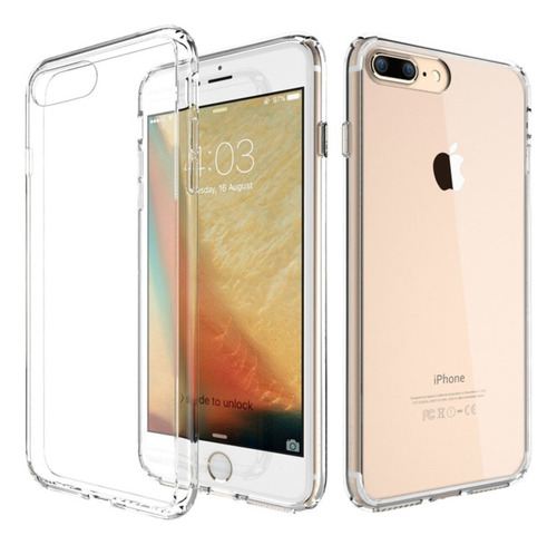 Funda De Silicon Transparente Molan Cano Para iPhone 7/8/ Se