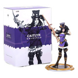 Figura Caitlyn Unlocked Riot Original League Of Legends 31cm