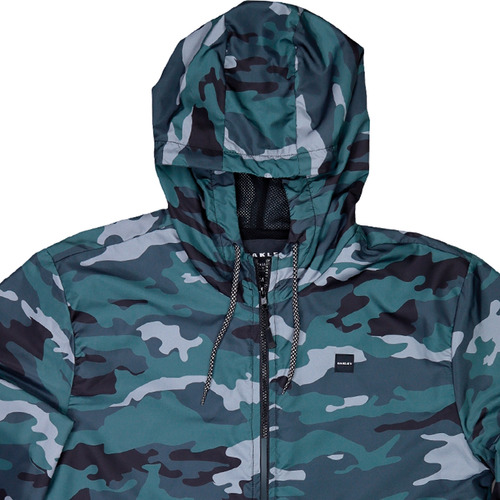 Jaqueta Corta Vento Oakley Camuflada Windbreaker Novo Modelo