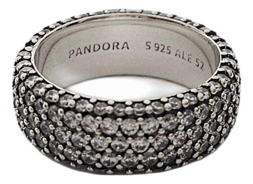 Anillo De Compromiso Pandora Diamonds Silver
