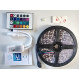 Kit Tira Led Rgb Y Control Wifi Audiorritmico 300 Led 5050