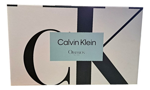 Set Calvin K Obsession 4 Piezas Volumen De La Unidad 125 Ml
