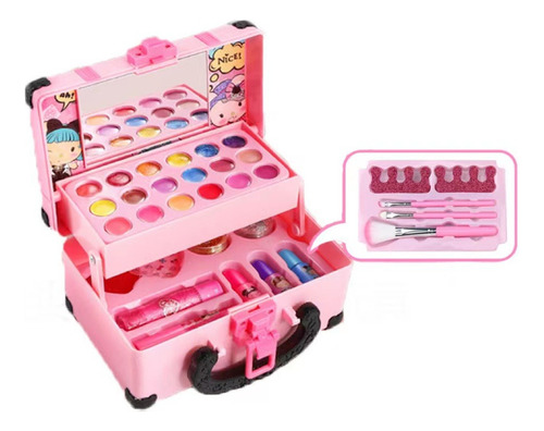 Set De Maquillaje Infantil Lavable, Regalo Para Niños