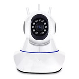 Camara Ip Wifi Vision Nocturna 2mpx 3 Antenas Lee Micro