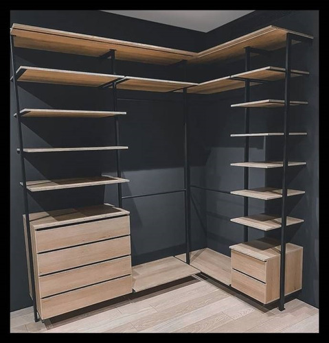 Mueble Industrial ..rack Hierro Cajones Estanteria Sawery®