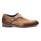 Zapato Casual De Vestir Hombre Caballero De Piel Gamuza 