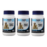 Kit C/ 3 Aminomix Pet Comprimidos - 120 Capsulas Vetnil 180g