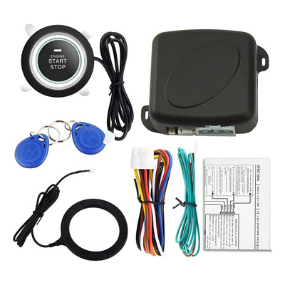 Auto Botón De Encendido Arranque Antirobo Start Sinllavea008 | MercadoLibre